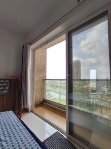 Bedroom Image of 1050 Sq.ft 3 BHK Apartment / Flat for rent in Airoli Navi Mumbai for Rs. 70000