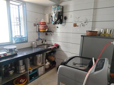 Kitchen Image of 500 Sq.ft 1 BHK Apartment / Flat for sale in Muniraj Siddhivinayak Residency, Pankaj Nagar Surat for Rs. 1500000