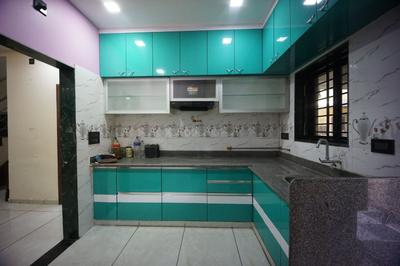 Kitchen Image of 2700 Sq.ft 4 BHK Independent House for sale in New Ranip Ahmedabad for Rs. 25000000