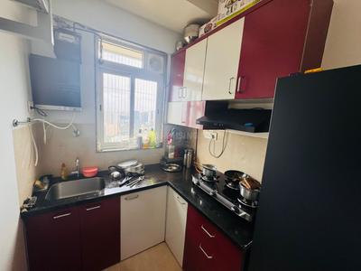 Kitchen Image of 600 Sq.ft 1.5 BHK Apartment / Flat for sale in Runwal Forests, Kanjurmarg West Mumbai for Rs. 14000000