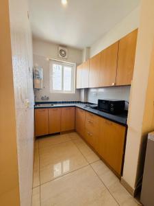 Kitchen Image of 720 Sq.ft 1 BHK Apartment / Flat for rent in My Home Abhra, Madhapur Hyderabad for Rs. 13000