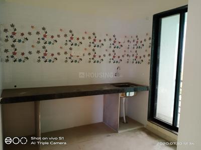 Kitchen Image of 615 Sq.ft 1 BHK Apartment / Flat for sale in Ram Laxman Sadguru Residency, Shilphata Thane for Rs. 3500000