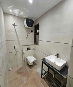 Bathroom Image of 720 Sq.ft 1 BHK Builder Floor for rent in Saket New Delhi for Rs. 25000