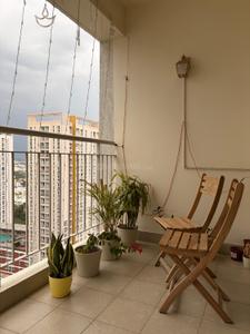 Balcony Image of 1389 Sq.ft 3 BHK Apartment / Flat for sale in Brigade Cornerstone Utopia by Brigade Enterprises Ltd, Varthur Bengaluru for Rs. 23000000