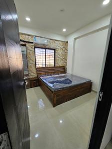 Bedroom Image of 1400 Sq.ft 2 BHK Apartment / Flat for rent in Indra Puri Colony Indore for Rs. 19500