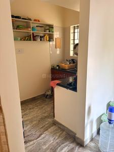 Kitchen Image of 750 Sq.ft 1 BHK Independent House for rent in New Tippasandra Bengaluru for Rs. 26000