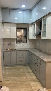 Kitchen Image of 1047 Sq.ft 3 BHK Apartment / Flat for rent in Migsun Kiaan, Vasundhara Ghaziabad for Rs. 32000