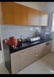 Kitchen Image of 1520 Sq.ft 2 BHK Apartment / Flat for rent in Adani Aster Phase 1, Vaishno Devi Circle Ahmedabad for Rs. 35000