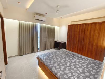 Bedroom Image of 1600 Sq.ft 3 BHK Apartment / Flat for rent in Pramukh Omkar Rivanta 1, Randesan Gandhinagar for Rs. 45000