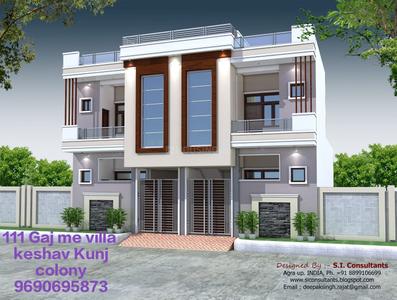 Image of 999 Sq.ft 3 BHK Duplex for sale in Shastripuram, Agra for Rs. 7200000