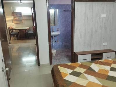 Bedroom Image of 1500 Sq.ft 3 BHK Apartment / Flat for rent in Arihant Vedang Heights, Sheopur Jaipur for Rs. 31000