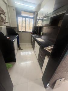 Kitchen Image of 535 Sq.ft 1 BHK Apartment / Flat for rent in Evershine Millennium Paradise, Kandivali East Mumbai for Rs. 38500