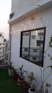 Balcony Image of 1800 Sq.ft 4 BHK Penthouse for sale in Madhuvan Kishan Classic, Bhayli Vadodara for Rs. 6501000