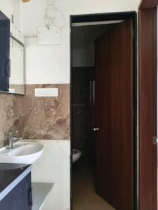 Common Bathroom Image of 620 Sq.ft 1 BHK Apartment / Flat for rent in VTP Leonara H Building, Mahalunge Pune for Rs. 23000