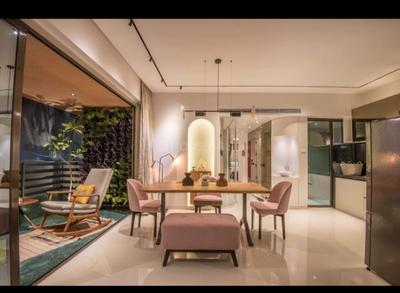 Hall Image of 1800 Sq.ft 3 BHK Apartment / Flat for rent in Shiv Shubham Pearl, Palanpur Surat for Rs. 40000