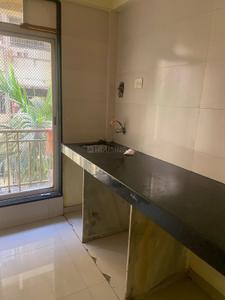 Kitchen Image of 675 Sq.ft 1 BHK Apartment / Flat for rent in Airoli Navi Mumbai for Rs. 25000