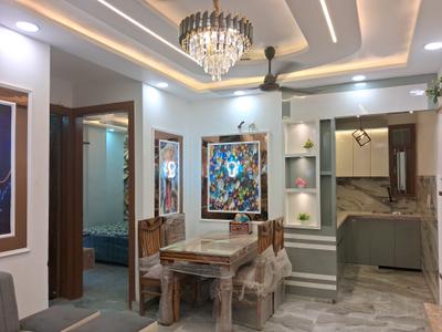 Living Room Image of 1050 Sq.ft 2 BHK Builder Floor for rent in Dwarka Mor New Delhi for Rs. 22000