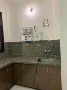 Kitchen Image of 741 Sq.ft 1 RK Apartment / Flat for rent in Raja Park Jaipur for Rs. 19000