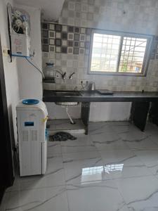 Kitchen Image of 1100 Sq.ft 2 BHK Builder Floor for rent in Kharadi Pune for Rs. 25000