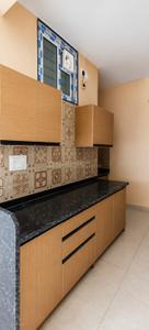 Kitchen Image of 650 Sq.ft 1 BHK Apartment / Flat for rent in Thanisandra Bengaluru for Rs. 20000