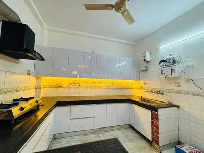 Kitchen Image of 900 Sq.ft 2 BHK Builder Floor for rent in Malviya Nagar New Delhi for Rs. 65000
