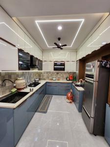 Kitchen Image of 2400 Sq.ft 4 BHK Independent House for sale in Sukhliya Indore for Rs. 13500000