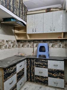 Kitchen Image of 900 Sq.ft 3 BHK Builder Floor for rent in Janakpuri New Delhi for Rs. 27000