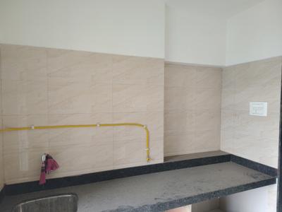 Kitchen Image of 575 Sq.ft 1 BHK Apartment / Flat for rent in Unnati Woods Phase 7, Kasarvadavali Thane for Rs. 17001