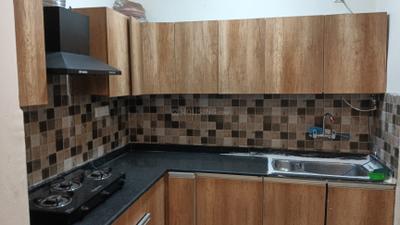Kitchen Image of 766 Sq.ft 2 BHK Apartment / Flat for rent in Prateek Grand City, Siddharth Vihar Ghaziabad for Rs. 32000