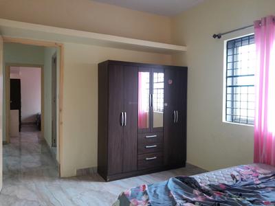 Bedroom Image of 1250 Sq.ft 2 BHK Apartment / Flat for rent in Akshay, Mahadevapura Bengaluru for Rs. 33000