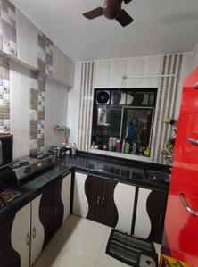 Kitchen Image of 650 Sq.ft 1 BHK Apartment / Flat for sale in Titwala Thane for Rs. 3200000