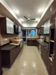 Kitchen Image of 3727 Sq.ft 4 BHK Apartment / Flat for rent in Phase 2 Noida for Rs. 150000