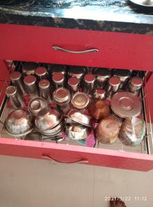 Kitchen Image of 985 Sq.ft 2 BHK Apartment / Flat for sale in Ulhasnagar Thane for Rs. 3000000