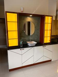 Kitchen Image of 1985 Sq.ft 3 BHK Apartment / Flat for rent in L And T Raintree Boulevard, Sahakara Nagar Bengaluru for Rs. 100000