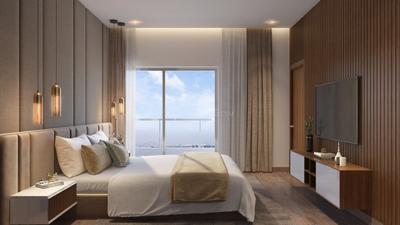 Bedroom Image of 1520 Sq.ft 3 BHK Apartment / Flat for sale in Goyal My Home Akurdi, Akurdi Pune for Rs. 11900000