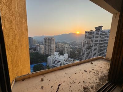 Balcony Image of 2500 Sq.ft 4 BHK Apartment / Flat for sale in Cosmos Horizon, Thane West Thane for Rs. 55000000