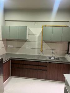Kitchen Image of 1600 Sq.ft 3 BHK Apartment / Flat for rent in Captown Enhance, Shilaj Ahmedabad for Rs. 27000