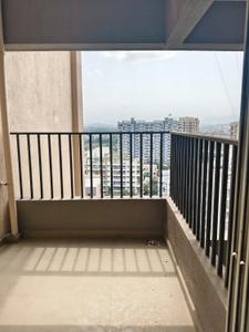 Balcony Image of 1200 Sq.ft 3 BHK Apartment / Flat for rent in Veddant Ganesh Bella Rossa, Punawale Pune for Rs. 30000