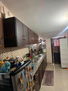 Kitchen Image of 600 Sq.ft 1 BHK Independent House for rent in Eros Rosewood City, Sector 49 Gurgaon for Rs. 24000