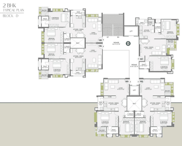 Image of 2125 Sq.ft 3 BHK Apartment / Flat for sale in Althan, Surat for Rs. 9562500