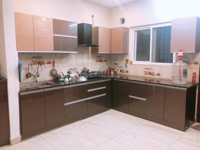 Kitchen Image of 1996 Sq.ft 3 BHK Apartment / Flat for sale in Hallmark Tranquil, Puppalaguda Hyderabad for Rs. 17000000