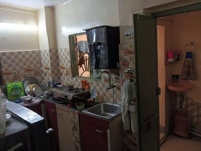 Kitchen Image of 1100 Sq.ft 2.5 BHK Builder Floor for sale in Tollygunge Kolkata for Rs. 3500000