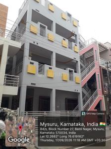Building Image of 450 Sq.ft 1 BHK Independent House for rent in BEML Nagar Mysore for Rs. 5000