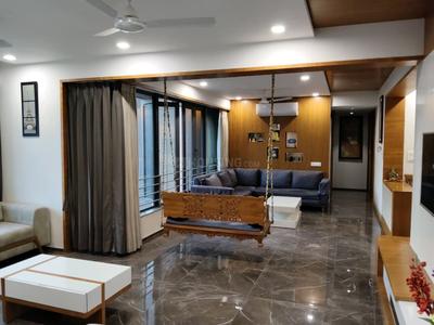 Hall Image of 2115 Sq.ft 3 BHK Apartment / Flat for rent in Gala Aria, South Bopal Ahmedabad for Rs. 44000