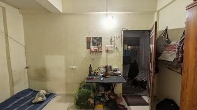 Bedroom Image of 650 Sq.ft 1 RK Independent House for rent in Thergaon Pune for Rs. 7000