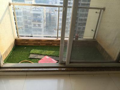 Balcony Image of 1180 Sq.ft 2 BHK Apartment / Flat for rent in Shagun White Woods, Ulwe Navi Mumbai for Rs. 45000