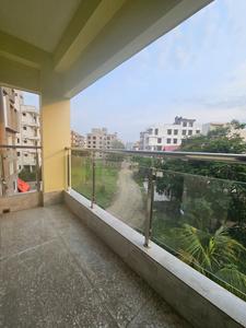 Balcony Image of 1183 Sq.ft 3 BHK Apartment / Flat for sale in New Town Kolkata for Rs. 8900000