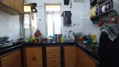 Kitchen Image of 1150 Sq.ft 3 BHK Apartment / Flat for rent in Kailash Nilgiri Gardens, Nerul Navi Mumbai for Rs. 65000
