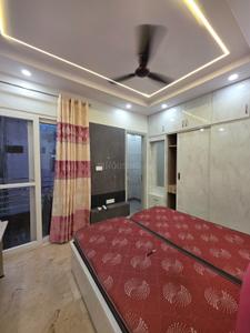 Bedroom Image of 500 Sq.ft 1 BHK Builder Floor for rent in Ramesh Nagar New Delhi for Rs. 23500