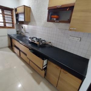 Kitchen Image of 2853 Sq.ft 4 BHK Independent House for sale in Prahlad Nagar Ahmedabad for Rs. 50000000